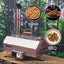 Premium Stainless Steel Outdoor Pizza Oven - 12" Rotatable