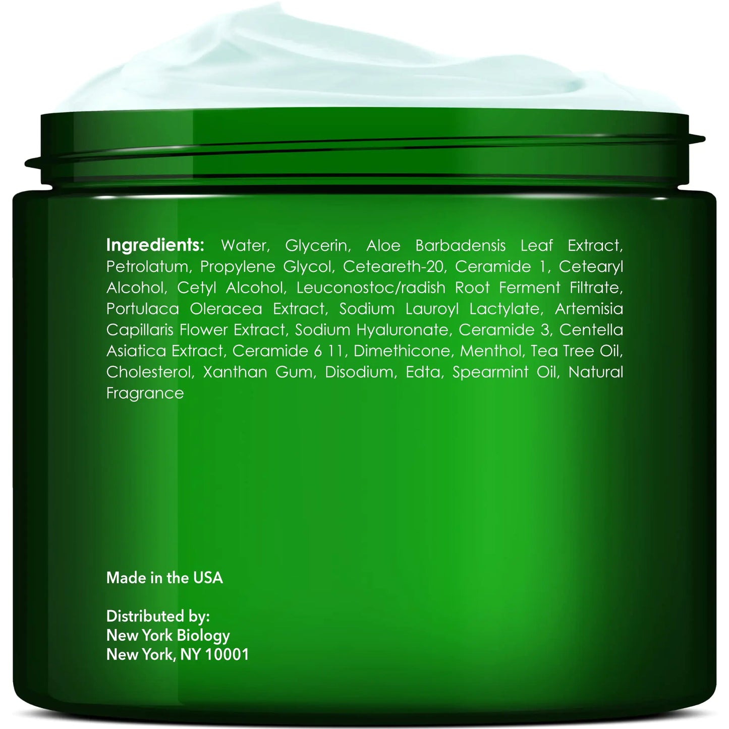 Crème pour les pieds à l'huile d'arbre à thé de New York Biology - 8 oz