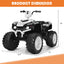 12V Kids Ride-On ATV with LED Lights - White
