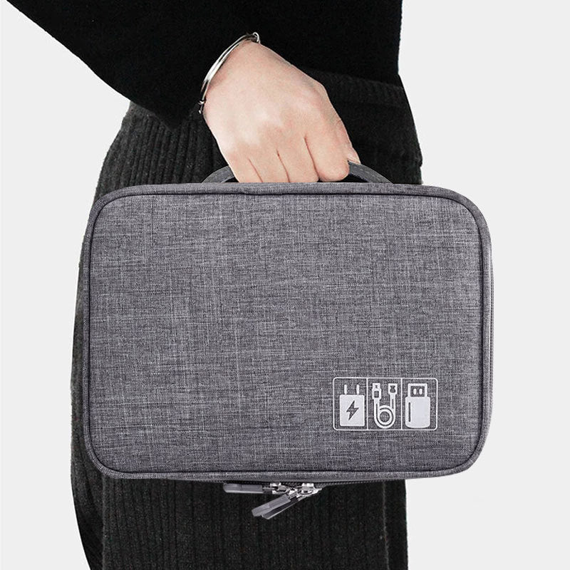 Premium Waterproof Electronics Organizer Travel Bag