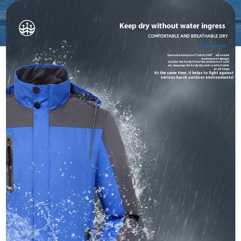 Premium Shell Jacket - Windproof & Waterproof for All Seasons