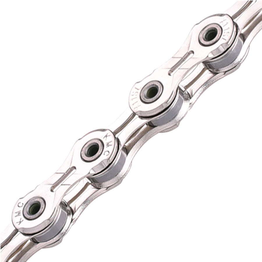 Chaîne KMC X11SL cirée - 11 vitesses 118 maillons argent