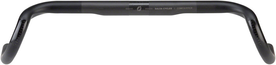 Guidon de course en carbone Salsa Cowchipper - 31,8 mm, 46 cm