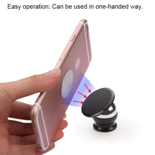 360 Degree Magnetic Car Dash Mount for Phones and Tablets