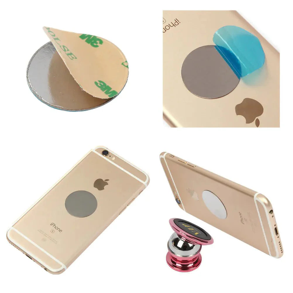 360 Degree Magnetic Car Dash Mount for Phones and Tablets