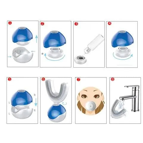 Cepillo de dientes eléctrico 360 grados