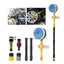 Kit de Cepillo de Lavado de Autos Rotativo 360°