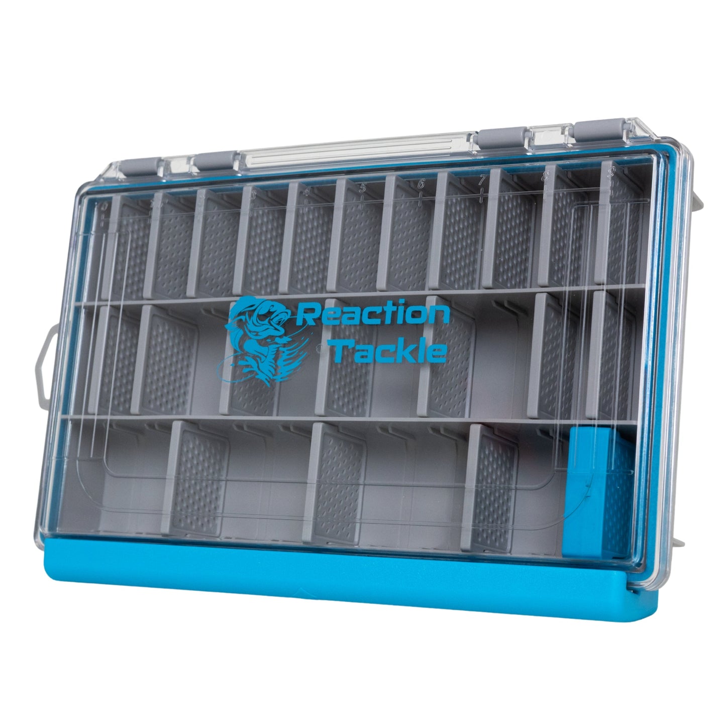 Bandeja impermeable para aparejos Reaction Tackle Ultra Elite: diseño innovador con clip