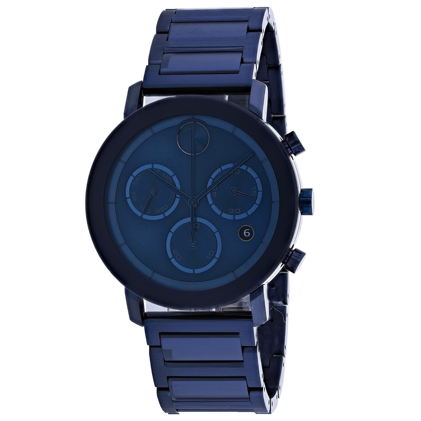 Reloj Movado para Hombre Bold - Esfera Azul y Acero Inoxidable