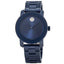 Montre Movado Femme Bold avec cadran bleu