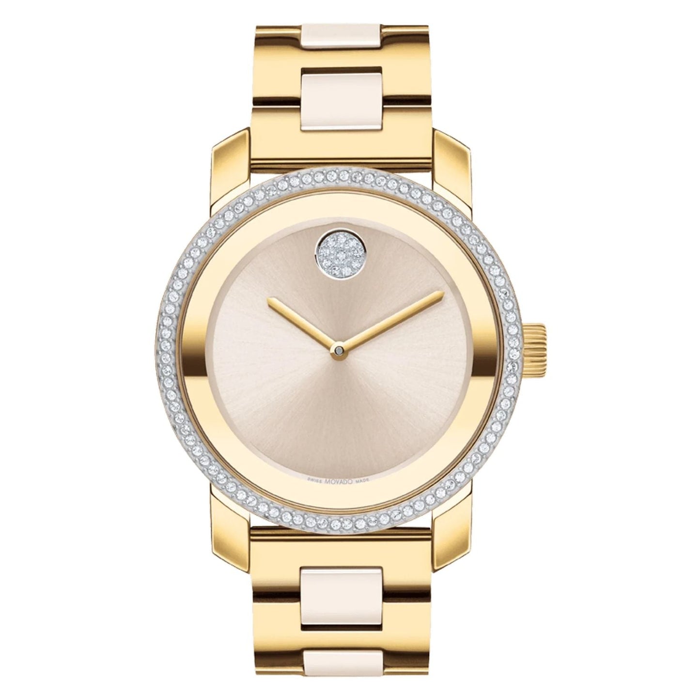 Movado Women's Iconic Watch - Elegant Taupe Dial