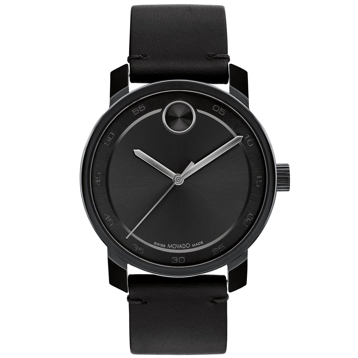 Movado Men's Bold Watch - Premium Black Dial