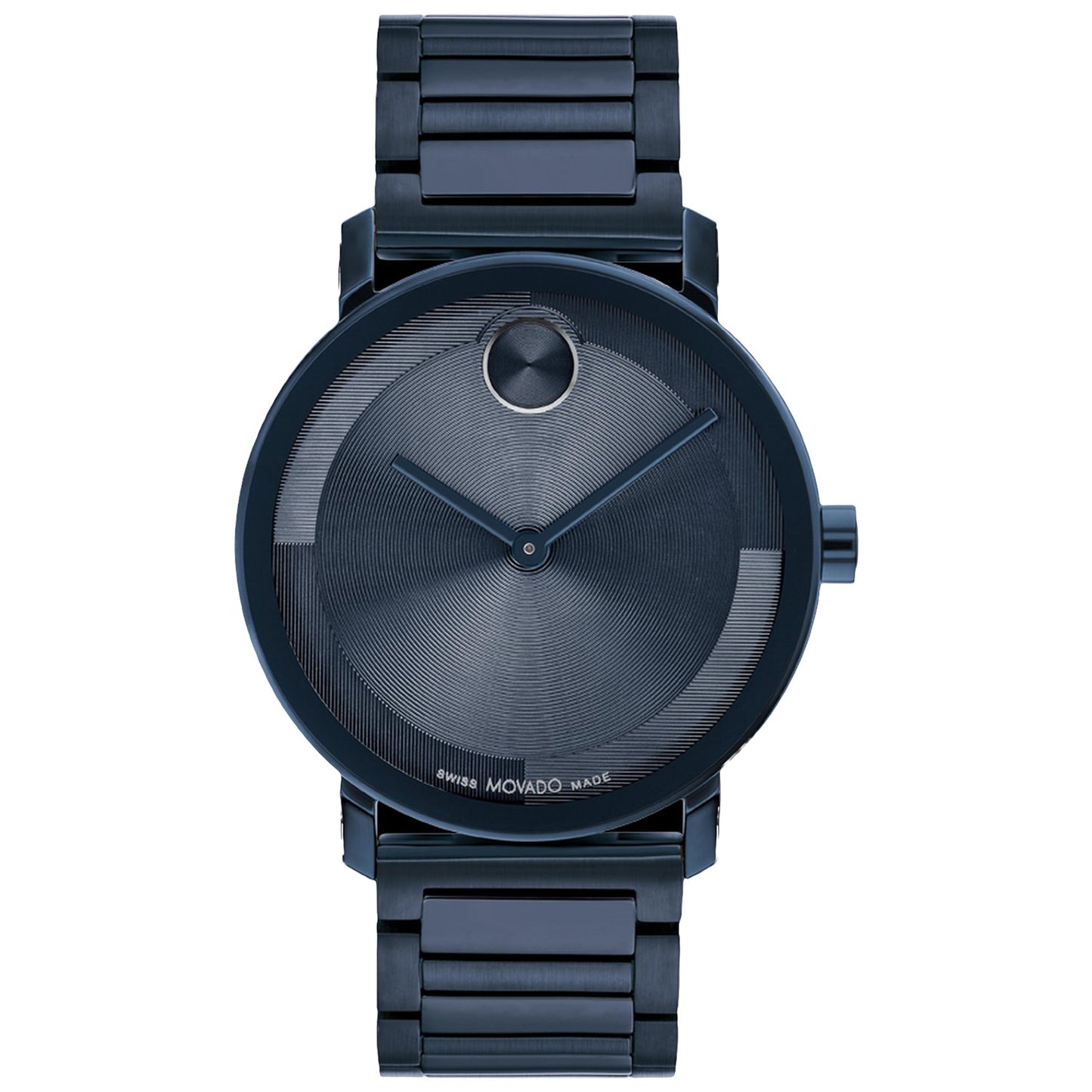 Montre Movado pour homme Bold - Cadran bleu en acier inoxydable