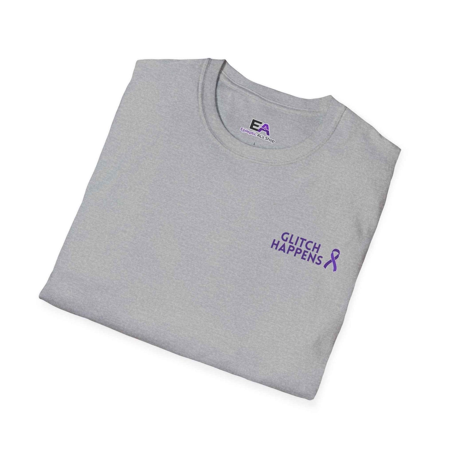 Camiseta Glitch Happens – Camiseta Minimalista de Primeros Auxilios