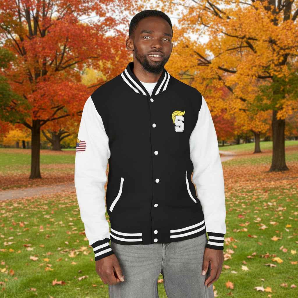 All American Swoop Team Letterman Jacket – Varsity Edition