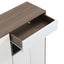 ON-TRANS 2-in-1 shoe storage platform and shoe cabinet, with soft cushioned seats and adjustable shelves, white - Korvel