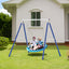 Metal Swing Stand With Saucer Outdoor Playground Metal Swing Set For Kids Outdoor Play Equipment - Korvel