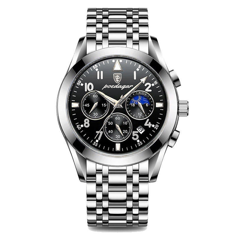 New Black Technology Men's Watch Male Student Korean Fashion Trend Quartz Watch - Korvel