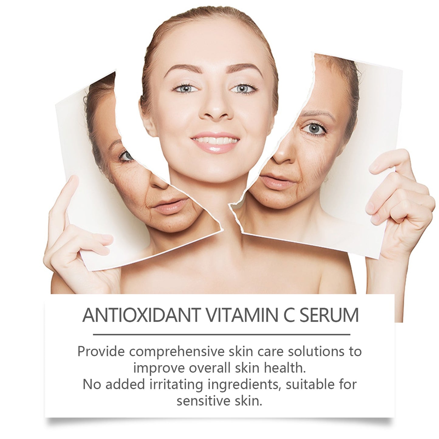 Vitamin C Essence, Facial Gentle Brightening Deep Moisturizing Repair Nourishing Skin Care Essence - Korvel