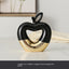Modern Minimalist Gilded Apple Pear Creative Wine Cabinet Decorative Piece Luxury Home Living Room Entrance Ceramic Craft - Korvel