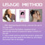 Hair Wax Stick, Long Lasting Hair Setting Smoothing Frizzy Small Broken Hair Natural Luster Solid Hair Oil Bar - Korvel