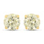 Pendientes de diamante LB genuino de 1.12 quilates en oro amarillo de 14 quilates