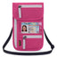 Soporte de Pasaporte Impermeable Multifuncional para Cuello