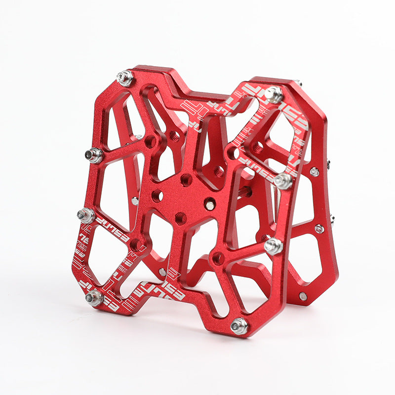 New Road Bike Lock Pedal Turn Flat Pedal Mountain Bike Quick Release Lock Piece Bicycle Splint Pedal Cycling Accessories - Korvel