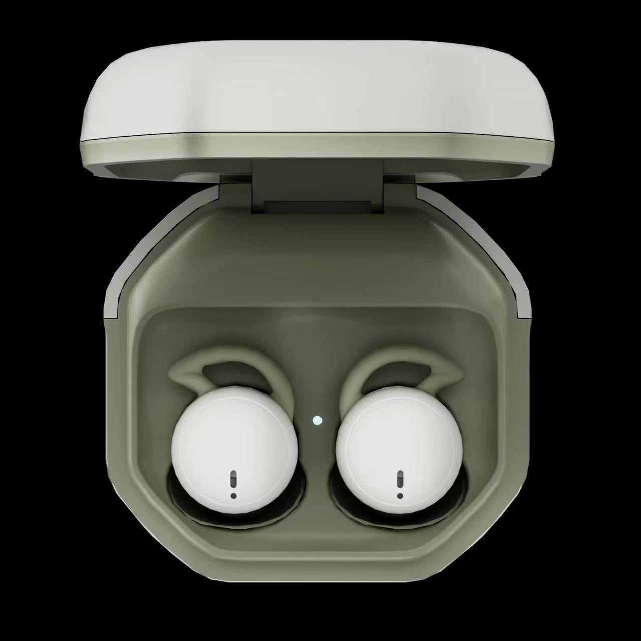 The new mini sleep bluetooth headset does not press the ear invisible ultra small in ear wireless side sleeping headset - Korvel