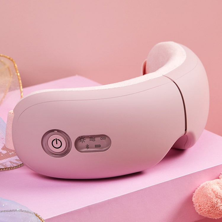 Intelligent massager gift, hot compress eye mask, eye massager, steam eye moisturizer gift, Bluetooth children's eye protector - Korvel