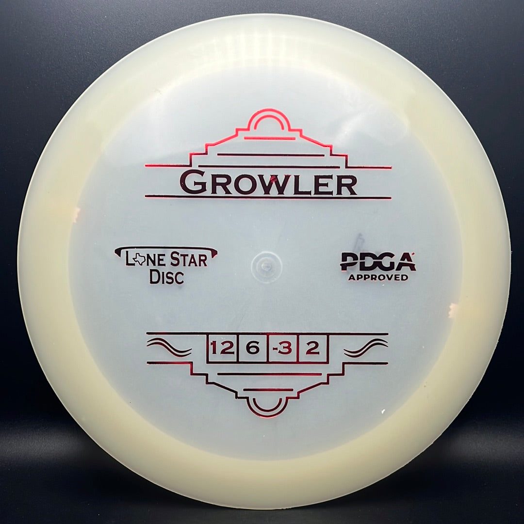 Lone Star Bravo Glow Growler Disc Golf Driver
