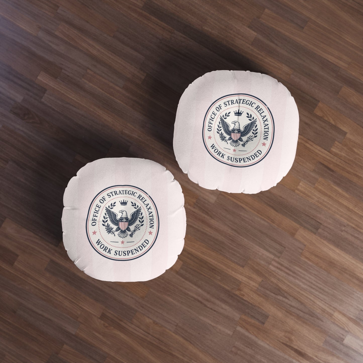 Bureau de la Détente Stratégique – Coussin de Sol Rond