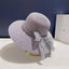 French Style Lace Strap Big Brim Beach Hat