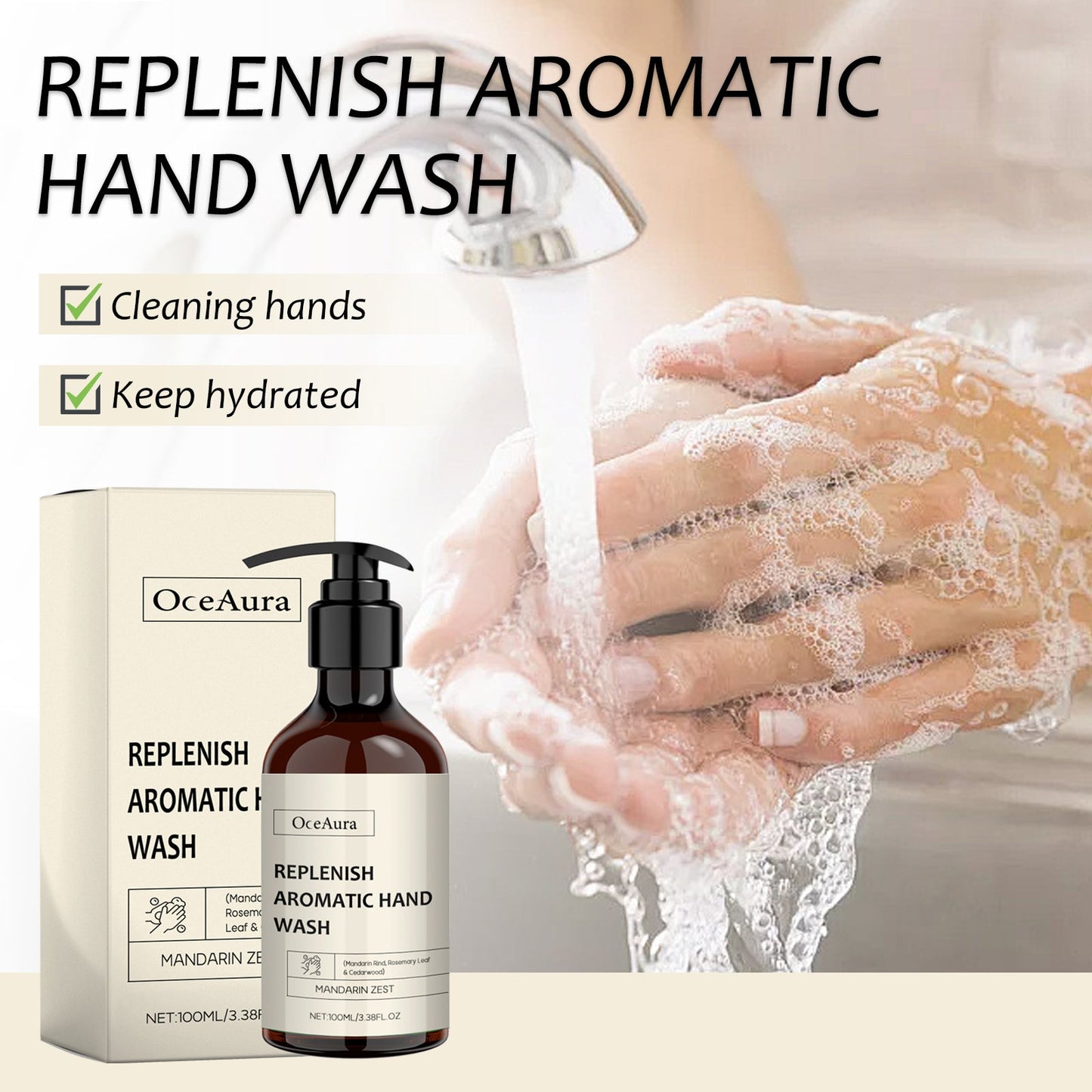 Nourishing Hand Sanitizer with Citrus Extract