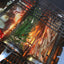 Panier de Gril Roulant Premium pour BBQ en Plein Air