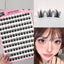Non adhesive pure wild demon false eyelashes manga natural segmented novice simulation beginner self-adhesive eyelashes - Korvel