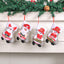 Christmas Doll Socks Cartoon Plush Christmas Socks Christmas Tree Pendant Santa Claus Snowman Candy Gift Bag - Korvel