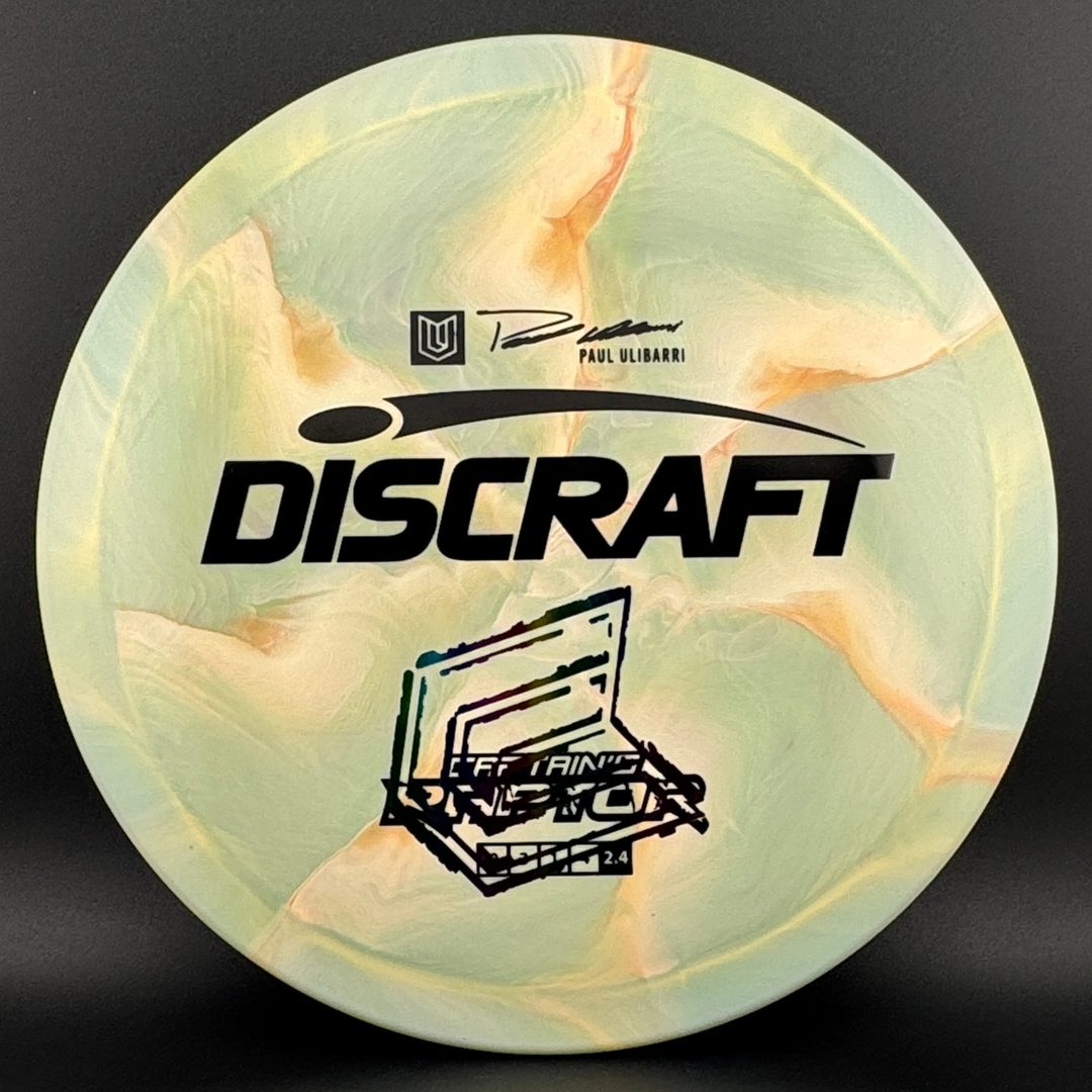 ESP Swirl Captain's Raptor - Erreur d'impression - Tampon Paul Ulibarri