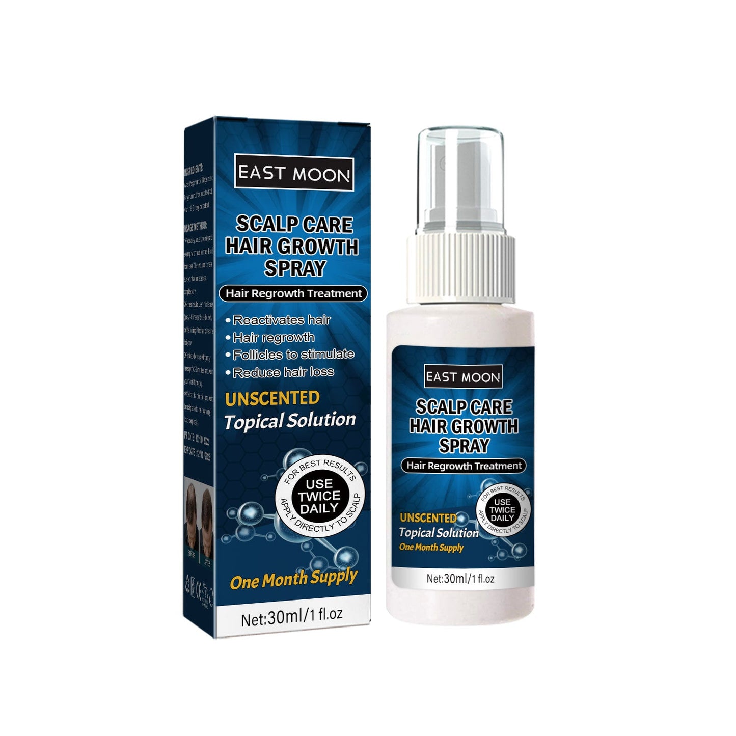 Men's Hair Treatment Spray for Thicker Hair