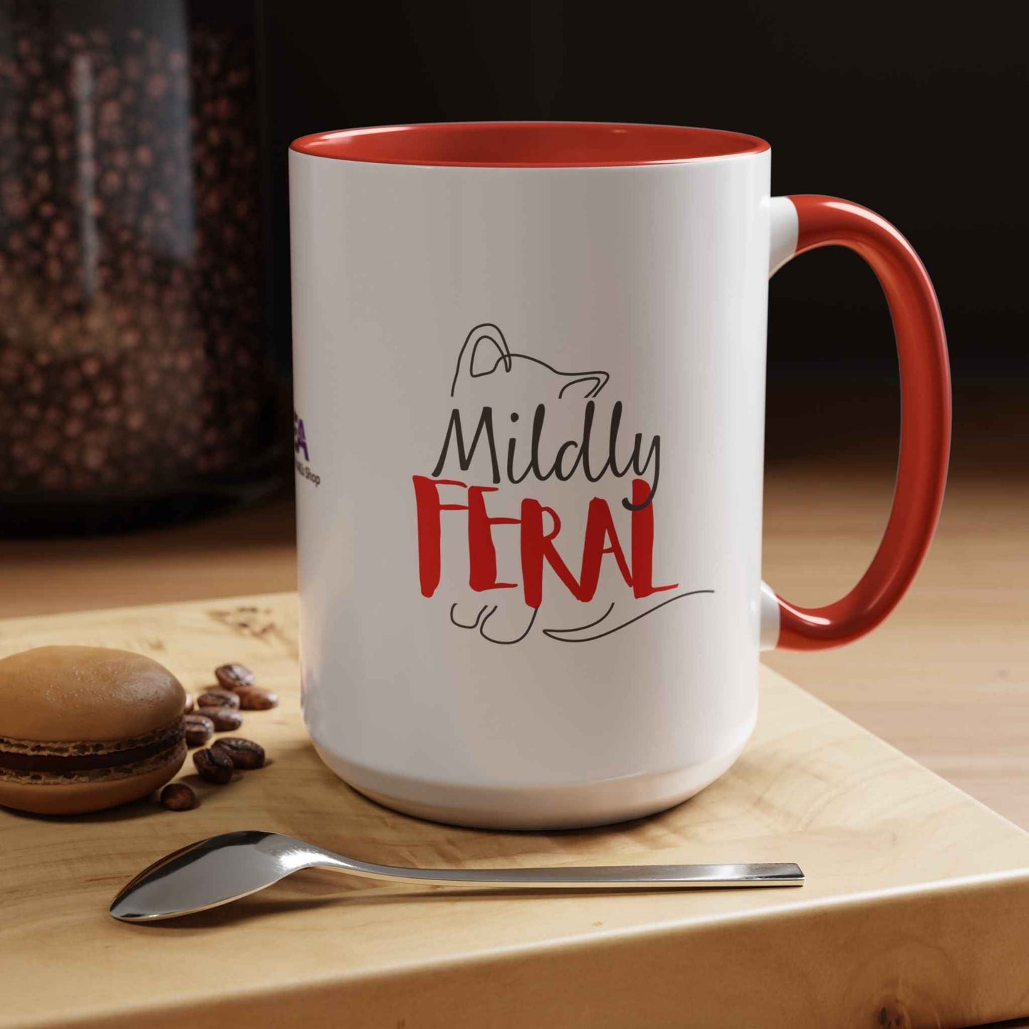 Mildly Feral Accent Mug — Morning Mood