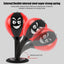 Stress Relief Punching Suction Cup Base Fighting Speed Ball Spring Foam Set Easy Installation Inflatable for Fitness Equipment - Korvel