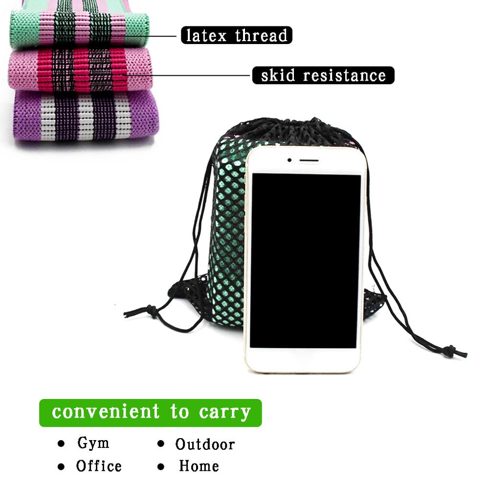 Ensemble de bandes de résistance premium de 3 pièces pour l'entraînement physique