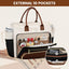 Women's Travel Work Bag with Large Cup Holder