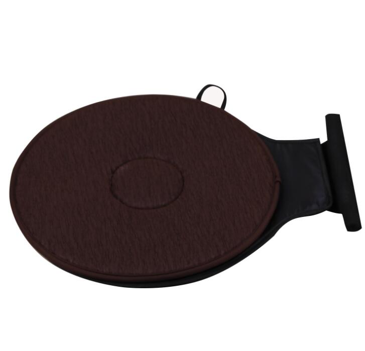 Non-slip Car Seat Revolving Rotating Cushion Swivel Foam Mobility Aid seat cushion in chair Tie - Korvel