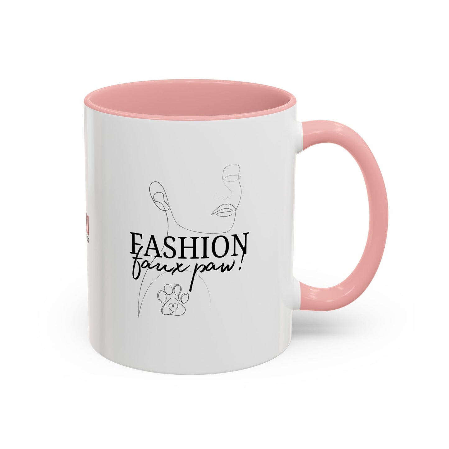 Stylish Faux Paw Accent Coffee Mug - Perfect for Your Brew (11oz & 15oz) - Korvel