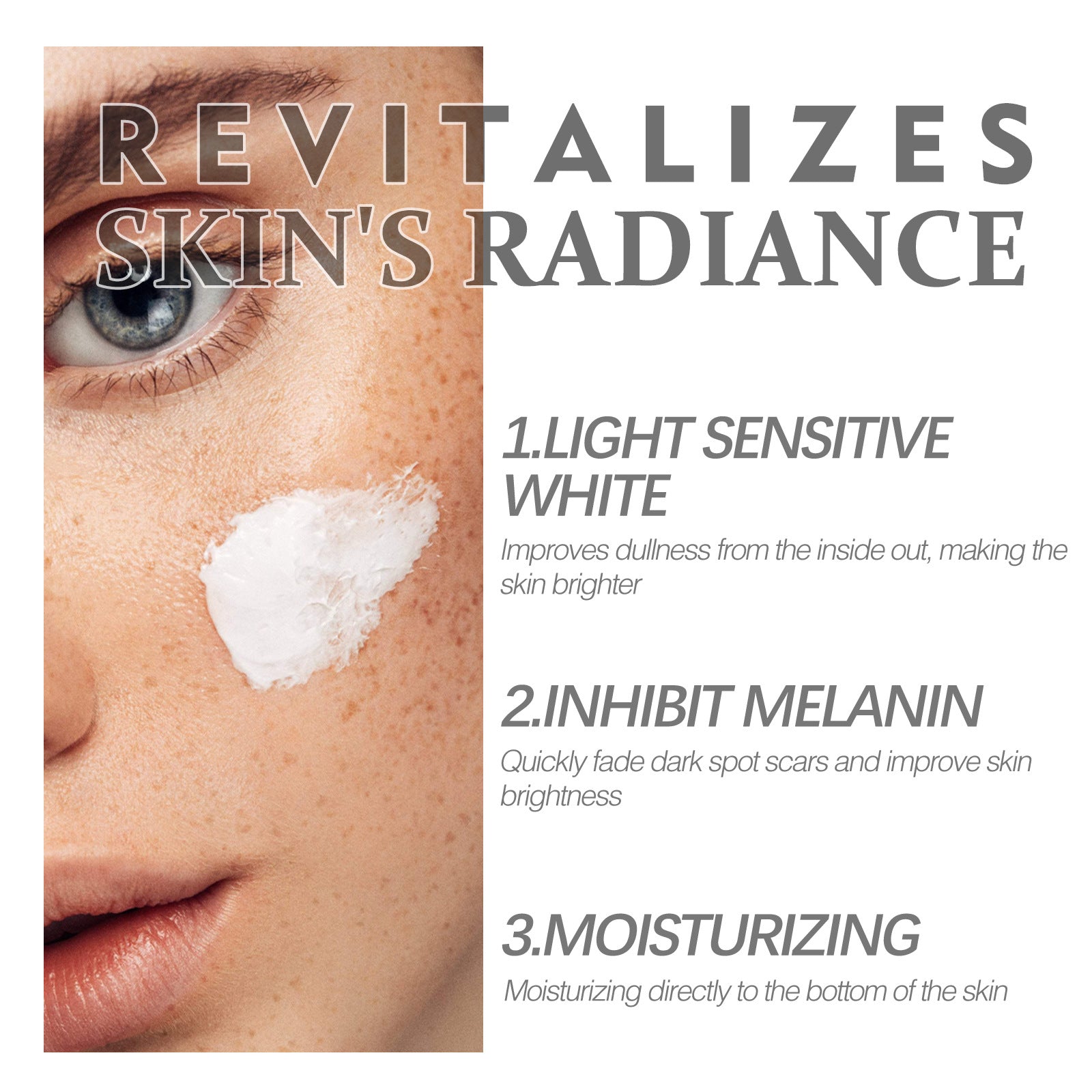 Moisturizing Astragalus Cream Lightens Dark Spots, Moisturizes, Brightens, Moisturizes, And Brightens Skin - Korvel