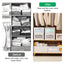 4-Piece Foldable Linen Storage Bins with Clear Window