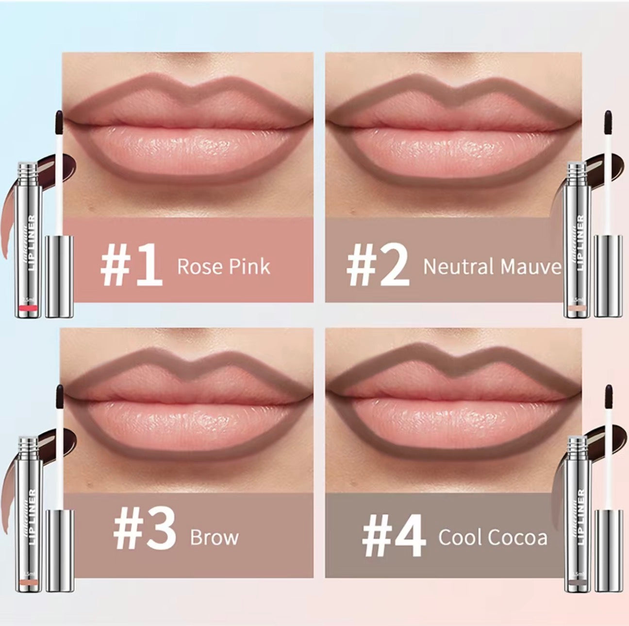 PeelLip Stain Set - Bold Lip Definition