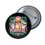 Furreal Pinback Button - Bold Retro Accessory