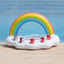 Rainbow Inflatable Pool Float Cooler